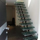 Stainless Steel Tempered Laminated Glass Staircase