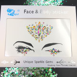 Temporary Eyes Face Gems Tattoo Transfer Eyeshadow Eyeliner Face Stickers for Festival Party (SR-32)