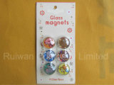 22mm Glass Fridge Magnet for Promotional Gift