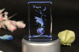 Crystal Cube Laser Engraving with Popular Shape