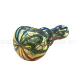 Hot Sale Glass Spoon Pipe for Daily Smoking Use (ES-HP-358)