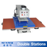 Pneumatic Double Stations T-Shirt Sublimation Heat Press Transfer Printing Machine
