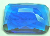Fashionable Blue Cubic Zirconia Gemstone Beads