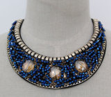 Ladies Fashion Jewelry Crystal Choker Necklace Collar (JE0125-2)