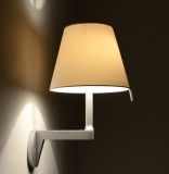 Aluminum Wall Lamp with Adjustable Fabric Shade (WHW-885)