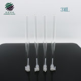 Round Bottom 3 Ml Clear Glass Test Tube Bottle with Plastic Stopper