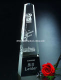 Cosmo Obelisk Black Glass Award (CA-1150)