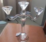 Crystal Candle Holder with Three Posters, , ,