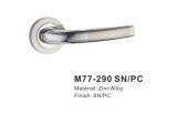 Zinc Alloy Door Handle Lock (M77-290 SN/PC)