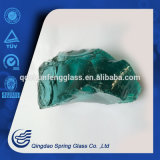 Irregular Shape Green Glass Chunks