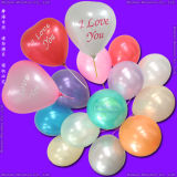 Inflatable Pearlized Heart Balloon