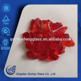 1-3cm Bright Red Glass Rocks