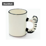 Bestsub 11 Oz Ceramic Animal Mug Promotional Sublimation Photo Mug (B1DW-07)