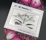 Acrylic Resin Glitter Adhesive Face Gems Rhinestone Jewel Festival Party Body Tattoo Diamond Stickers (S095)