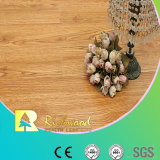 Household 8.3mm E0 HDF Wooden Texture Walnut U Grooved Water Resistant Laminate Floor