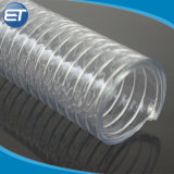 PVC Flexible Reinforced Hose Pipe with Helix Spiral Steel Wire