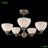 European Style Glass Chandelier with up Shade