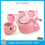 China Kitchenware Pink Fancy Grace Teaware Teapot Set