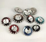 Factory Direct Excellent Rhinestones Crystal Glass Button