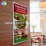 Aluminum Snap LED Light Box Picture Frame Advertising Display Menu Board