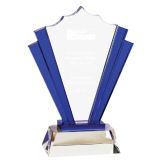 Blue Arrow Crystal Trophy.