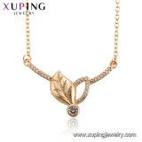 44594 Xuping Hot Sales Accessories for Women Necklace Noble Synthetic CZ Stones Chains Necklace