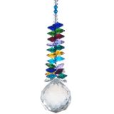 40mm Lighting Ball Accessories Chandelier Parts Pretty Home Decoration Crystal Suncatcher Pendants Prisms Glass Beads
