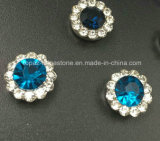 Hot Selling 12mm Crystal Rhinestone in Sewing on Strass with Claw Setting Rhinestone (TP-12mm sky blue crystal)