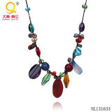 Fancy Jewelry Gemstone Colorful Necklace