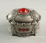 Fashion Wholesale Metal Crystal Rhinestone Cross Treasure Trinket Box Jewelry Box
