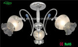 Morocco Glass Chrome Glass Chandelier Ceiling Lighting