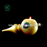 Single Color Glass Candle Cup (KL140228-15A)