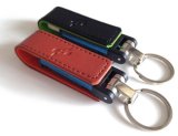 Most Popular Pendrive Fashion Leather USB Stick in 8GB 16GB, 32GB