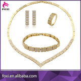 Dubai 24K Gold Cubic Zirconia Jewelry Sets for Women