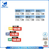 Top Quality Clear Digital Price Stickers Labels
