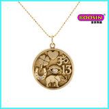 New Fashion Custom Gold Lucky Charm Necklace Jewellery for Girls
