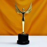 Oscar Sports Event Crystal Trophies Awards Customized Logo Words Champions Cup Trophy
