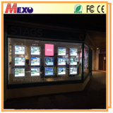Double-Sided Acrylic LED Light Box for Real Estate Window Displays
