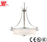 Classical Pendant Light with White Glass Lampshade 1623-613