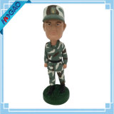 Hot Sell Soldier Bobble Head Custom Bobble Head Soldier Figurine with Mold