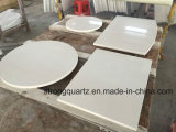 Polished Quartz Stone Factory Cut-to Size Quartz Table Tops