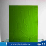 3-6mm Green Puzzle/Nsdhiji/Mistlite Patterned/Figured Glass with Ce&ISO9001