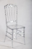 New Design Clear Crystal Resin Chiavari Royal Chair