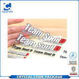 Custom Die Cut Clear Vinyl Transparent Sticker Label