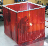 Red PVC Welding Screen