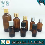 Brown Essential Oil Glass Bottle