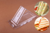 Pet/PVC Plastic Triangle Clear Sandwich Food Clamshell Box