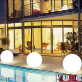 Lighted Inflatable Plastic LED Light Balls Glow in Dark with Battery