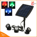 Outdoor Solar Spot Light with 30 PCS White LED Lamp for Garden Lawn Wall Lighting