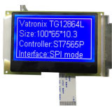 128X64 Dots Stn Blue Graphic LCD Display Module Monochrome LCD Module